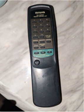 Genuine AIWA RC-6AT03 Remote Control CSDED20 CADW530 CX800U NSX800 CX810U